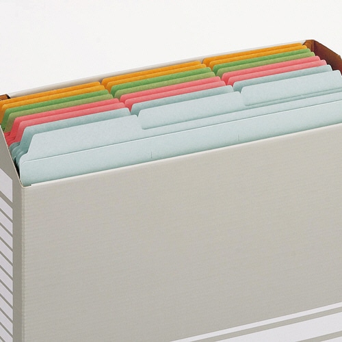 TANOSEE カットフォルダー3山 A4 ブルー 3冊/袋(ご注文単位1袋)【直送品】