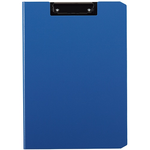 TANOSEE クリップファイル A4タテ ブルー 1枚（ご注文単位1枚）【直送品】