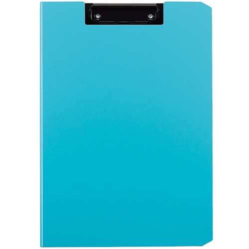 TANOSEE クリップファイル A4タテ ライトブルー 1枚（ご注文単位1枚）【直送品】