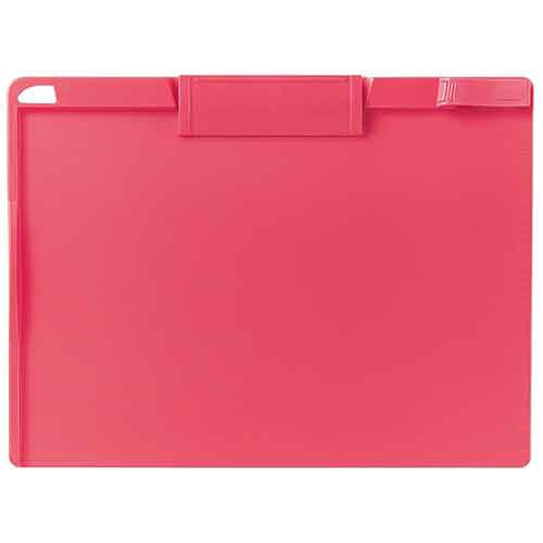 TANOSEE クリップボード A4ヨコ ピンク 1枚（ご注文単位1枚）【直送品】