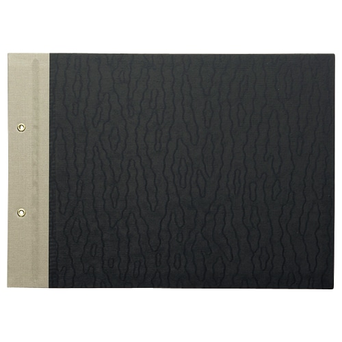 TANOSEE とじ込表紙 クロス貼り A4ヨコ 2穴 1組(ご注文単位1組)【直送品】