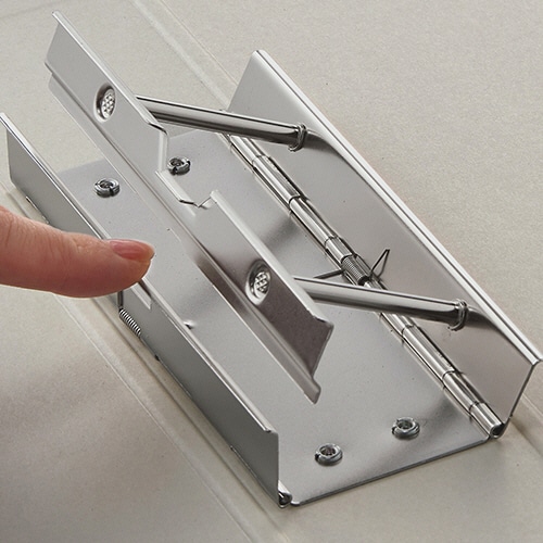 TANOSEE パイプ式ファイル 片開き A4タテ 1000枚収容 100mmとじ 背幅116mm 青 1冊(ご注文単位1冊)【直送品】