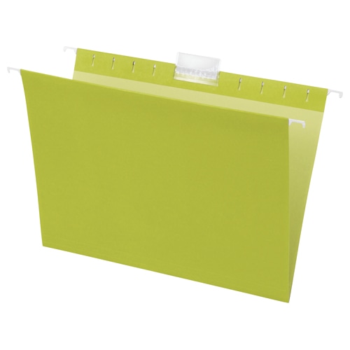 TANOSEE ハンギングフォルダー A4 グリーン 5冊/袋（ご注文単位1袋）【直送品】