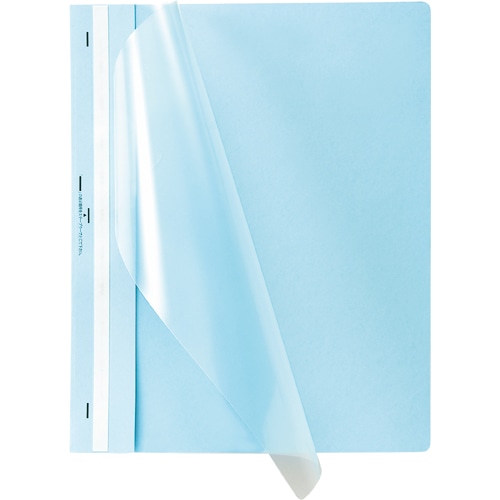 TANOSEE プレゼンテーションファイル スタンダード A4タテ 50枚収容 ブルー 5冊/袋(ご注文単位1袋)【直送品】