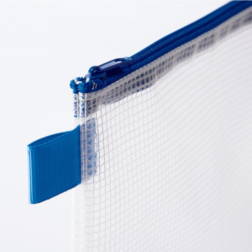 TANOSEE メッシュケース A5 タテ190×ヨコ250mm 白 1枚(ご注文単位1枚)【直送品】