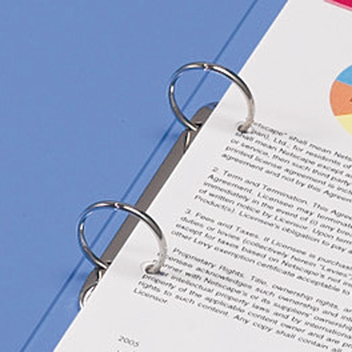 TANOSEE リングファイル A4タテ 2穴 180枚収容 リング内径25mm 背幅31mm オフホワイト 10冊/セット(ご注文単位1セット)【直送品】