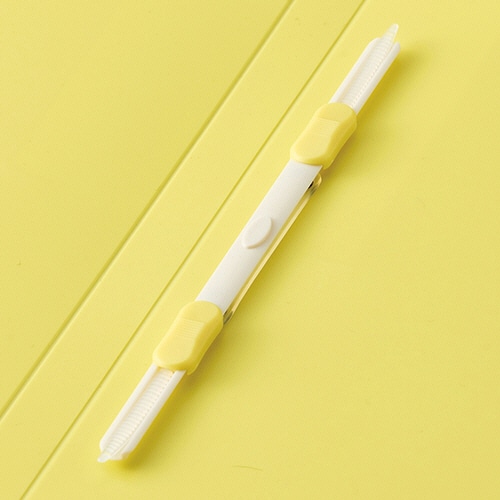 TANOSEE レターファイル(再生PP) A4タテ 120枚収容 背幅18mm イエロー 1冊(ご注文単位1冊)【直送品】