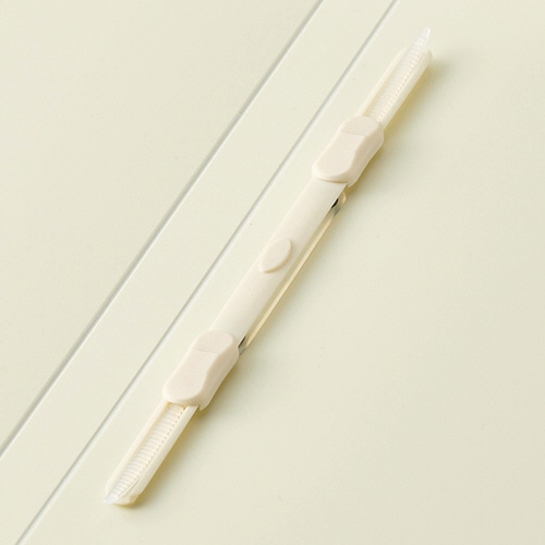 TANOSEE レターファイル(再生PP) A4タテ 120枚収容 背幅18mm オフホワイト 1冊(ご注文単位1冊)【直送品】