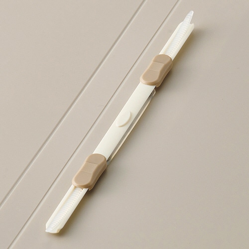 TANOSEE レターファイル(再生PP) A4タテ 120枚収容 背幅18mm グレージュ 1冊(ご注文単位1冊)【直送品】