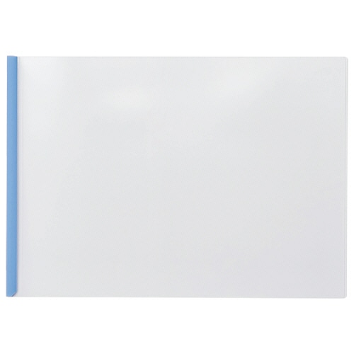 TANOSEE 再生レールホルダー A3ヨコ 20枚収容 青 30冊/箱(ご注文単位1箱)【直送品】