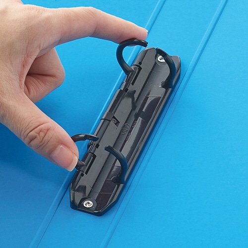 TANOSEE 樹脂製ワンタッチOリングファイル(紙表紙) A4タテ 2穴 200枚収容 リング内径23mm 背幅36mm クラフト 10冊/セット(ご注文単位1セット)【直送品】