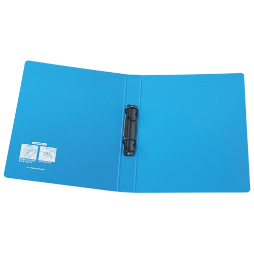 TANOSEE 樹脂製ワンタッチOリングファイル(紙表紙) A4タテ 2穴 200枚収容 リング内径23mm 背幅36mm クラフト 10冊/セット(ご注文単位1セット)【直送品】