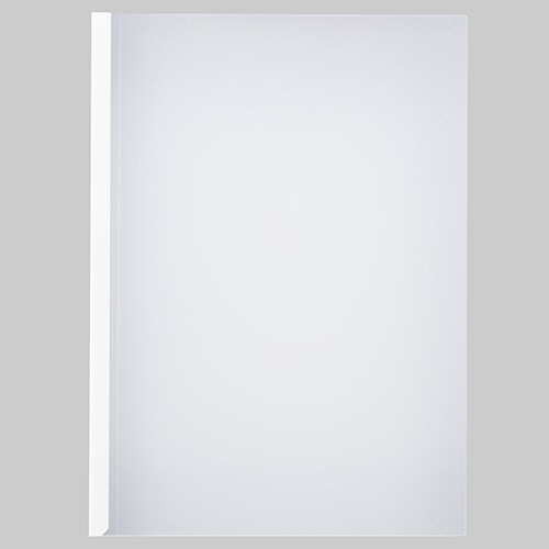 TANOSEE 薄型スリムレールホルダー A4タテ 20枚とじ 白 30冊/袋（ご注文単位1袋）【直送品】