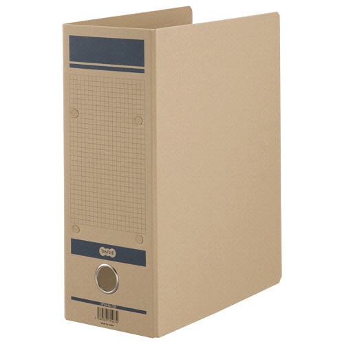 TANOSEE 保存用ファイルN(片開き) A4タテ 1000枚収容 100mmとじ 青 1冊（ご注文単位1冊）【直送品】