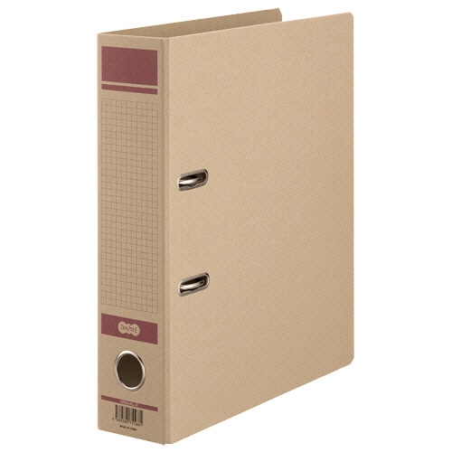 TANOSEE 保存用レバー式アーチファイルN A4タテ 580枚収容 58mmとじ 背幅77mm 赤 1冊（ご注文単位1冊）【直送品】