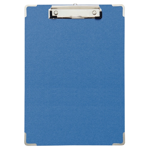 TANOSEE 用箋挟 A4タテ ブルー 20枚/セット(ご注文単位1セット)【直送品】