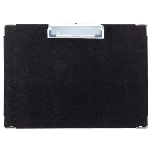 TANOSEE 用箋挟 A4ヨコ ブラック 1枚(ご注文単位1枚)【直送品】