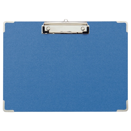 TANOSEE 用箋挟 A4ヨコ ブルー 20枚/セット(ご注文単位1セット)【直送品】