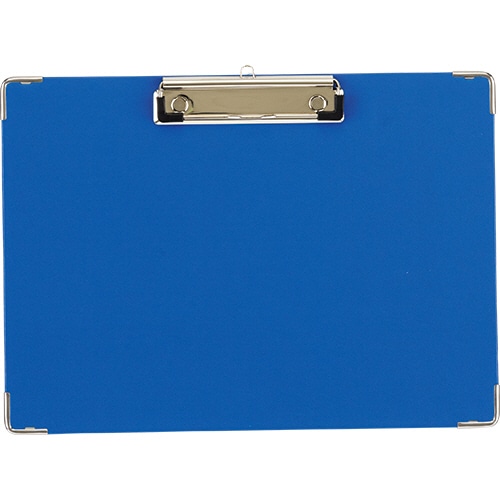TANOSEE 用箋挟 A4ヨコ ブルー 1枚(ご注文単位1枚)【直送品】