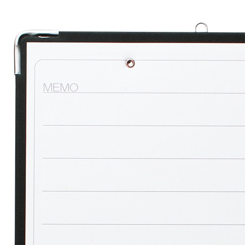 TANOSEE 用箋挟 B4タテ ブラック 1枚(ご注文単位1枚)【直送品】