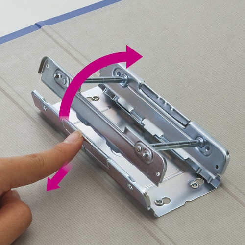 TANOSEE 両開きパイプ式ファイル A5タテ 500枚収容 50mmとじ 背幅66mm 青 1冊(ご注文単位1冊)【直送品】