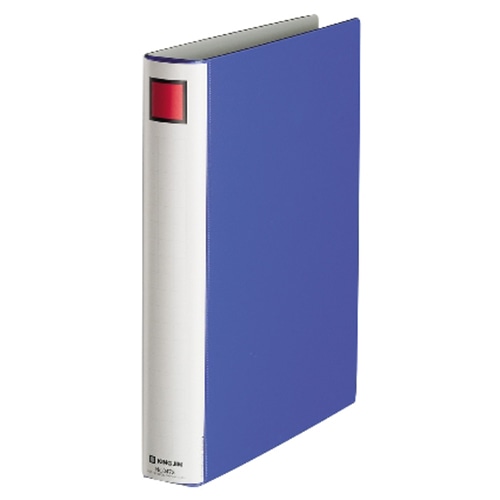 キングジム キングファイル エコロジードッチ A4タテ 300枚収容 30mmとじ 背幅51mm 青 8473 1冊（ご注文単位1冊）【直送品】