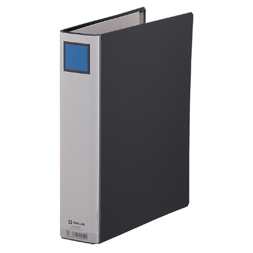 キングジム キングファイルG GXシリーズ A4タテ 500枚収容 50mmとじ 背幅66mm 黒 975GX 1冊(ご注文単位1冊)【直送品】