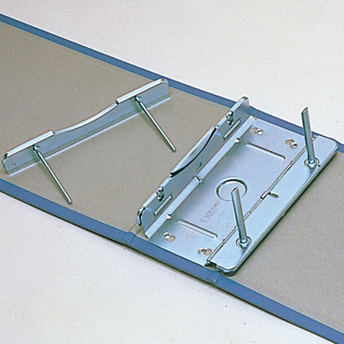 キングジム 統一伝票用ファイル 片開き B4長辺1/3 2穴 500枚収容 50mmとじ 背幅75mm 青 895N 1冊(ご注文単位1冊)【直送品】