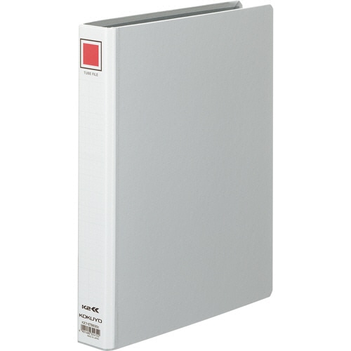 コクヨ K2両開きチューブファイル A4タテ 300枚収容 30mmとじ 背幅45mm シルバー K2フ-ETB630C 10冊/セット（ご注文単位1セット）【直送品】