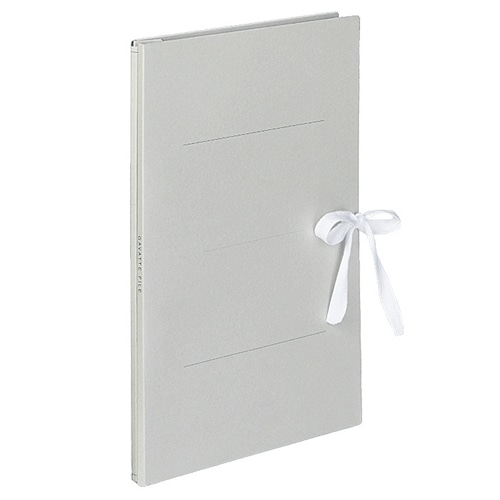 コクヨ ガバットファイル(紙製) A4タテ(ひも付き) 1000枚収容 背幅13-113mm グレー フ-H90M 10冊/セット（ご注文単位1セット）【直送品】