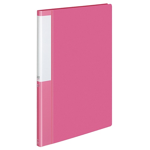コクヨ クリヤーブック(POSITY) 固定式 A4タテ 20ポケット 背幅15mm ピンク P3ラ-L20NP 1冊(ご注文単位1冊)【直送品】