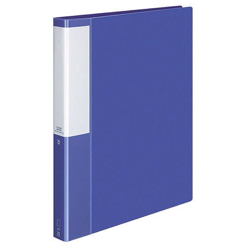 コクヨ クリヤーブック(POSITY) 替紙式 A4タテ 30穴 25ポケット付属 背幅33mm ブルー P3ラ-L730NB 1冊（ご注文単位1冊）【直送品】