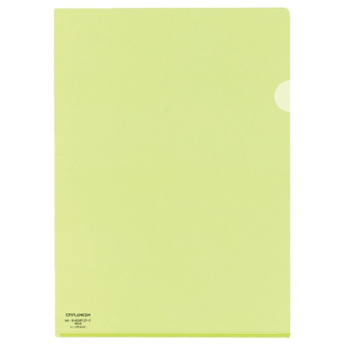 コクヨ クリヤーホルダー スーパークリヤー10(テン) A4 ライトグリーン フ-TC750N-8 5枚/セット（ご注文単位1セット）【直送品】