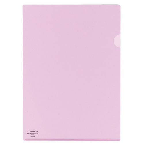 コクヨ クリヤーホルダー スーパークリヤー10(テン) A4 ラベンダー フ-TC750N-5 5枚/袋（ご注文単位1袋）【直送品】