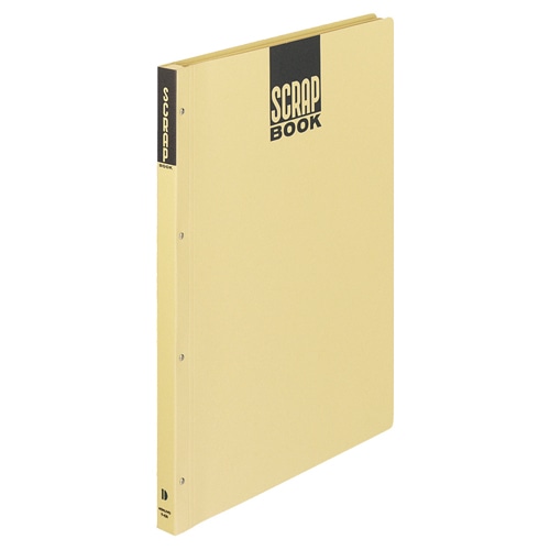 コクヨ スクラップブックD(とじこみ式) A3 中紙28枚 背幅25mm クラフト ラ-43N 1冊(ご注文単位1冊)【直送品】