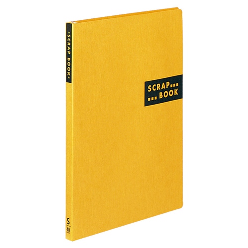 コクヨ スクラップブックS(スパイラルとじ・固定式) A4 中紙40枚 背幅20mm 黄 ラ-410Y 1冊(ご注文単位1冊)【直送品】