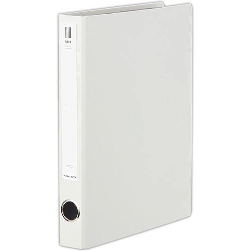 コクヨ チューブファイル(NEOS) A4タテ 300枚収容 30mmとじ 背幅45mm オフホワイト フ-NE630W 1冊（ご注文単位1冊）【直送品】