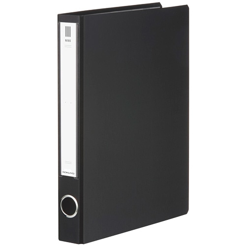 コクヨ チューブファイル(NEOS) A4タテ 300枚収容 30mmとじ 背幅45mm ブラック フ-NE630D 1冊（ご注文単位1冊）【直送品】