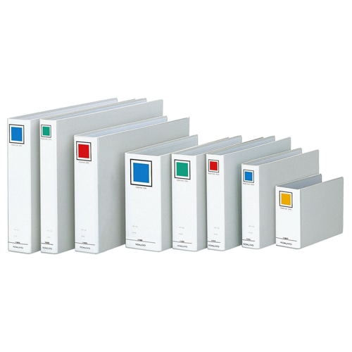 コクヨ チューブファイル(エコ) 片開き A3ヨコ 500枚収容 50mmとじ 背幅65mm シルバー フ-E653C 1冊（ご注文単位1冊）【直送品】