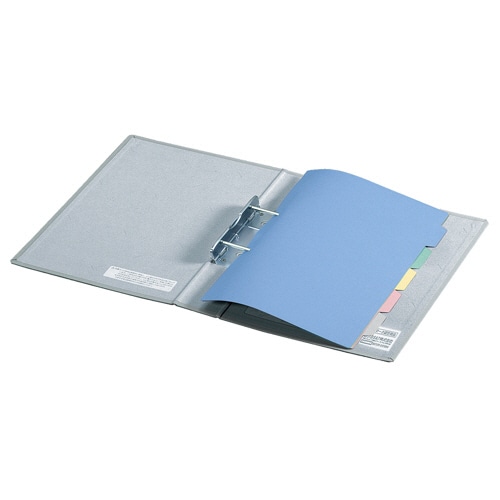 コクヨ チューブファイル(エコ) 片開き A4タテ 500枚収容 50mmとじ 背幅65mm シルバー フ-E650C 10冊/セット（ご注文単位1セット）【直送品】
