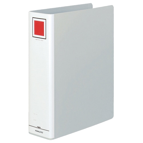 コクヨ チューブファイル(エコ) 片開き A4タテ 700枚収容 70mmとじ 背幅85mm シルバー フ-E670C 10冊/セット(ご注文単位1セット)【直送品】