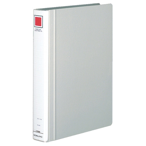 コクヨ チューブファイル(エコツインR) A4タテ 300枚収容 30mmとじ 背幅45mm シルバー フ-RT630C 10冊/セット（ご注文単位1セット）【直送品】