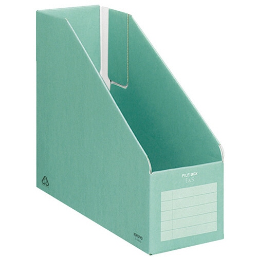 コクヨ ファイルボックスE&S A4フリー型 背幅102mm 緑 フ-E455G 1冊（ご注文単位1冊）【直送品】