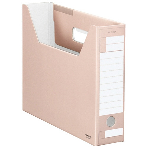 コクヨ ファイルボックス-FS(Dタイプ) A4ヨコ 背幅75mm ピンク A4-SFD-P 5冊/袋（ご注文単位1袋）【直送品】