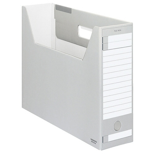 コクヨ ファイルボックス-FS(Dタイプ) B4ヨコ 背幅102mm グレー B4-LFD-M 5冊/袋(ご注文単位1袋)【直送品】
