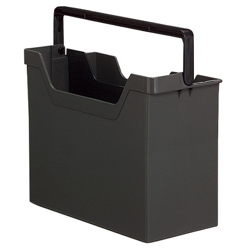 コクヨ ファイルボックス-RP A4 ダークグレー フ-RP980DM 1個(ご注文単位1個)【直送品】