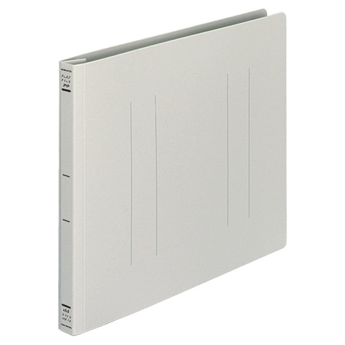 コクヨ フラットファイル(PP) A4ヨコ 150枚収容 背幅20mm グレー フ-H15M 10冊/セット(ご注文単位1セット)【直送品】