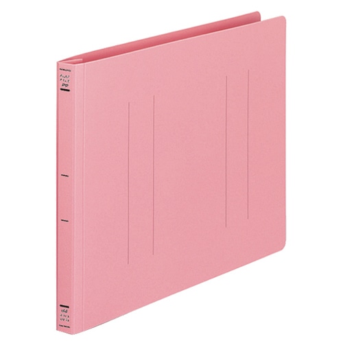 コクヨ フラットファイル(PP) A4ヨコ 150枚収容 背幅20mm ピンク フ-H15P 10冊/セット(ご注文単位1セット)【直送品】
