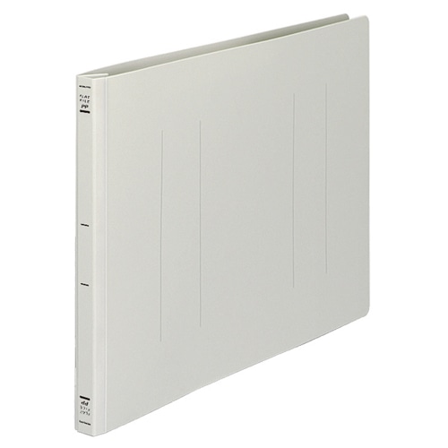 コクヨ フラットファイル(PP) B4ヨコ 150枚収容 背幅20mm グレー フ-H19M 10冊/セット(ご注文単位1セット)【直送品】