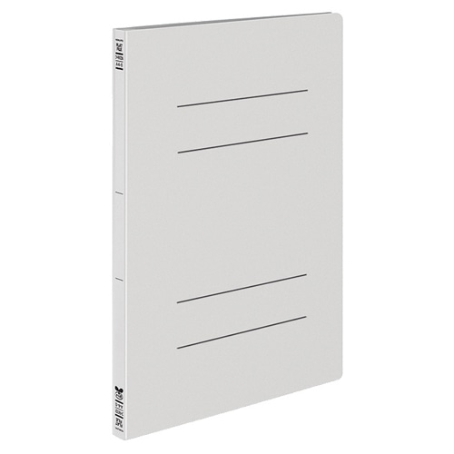 コクヨ フラットファイル(オール紙) A4タテ 100枚収容 背幅18mm グレー フ-RK10NM 10冊/セット（ご注文単位1セット）【直送品】